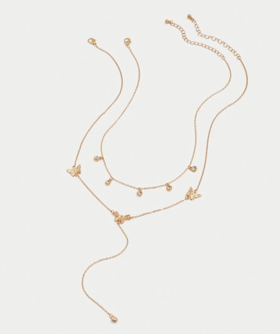 Sportsgirl Women's Gold Celestial Necklace Pack - Elegant Starry Jewelry Set