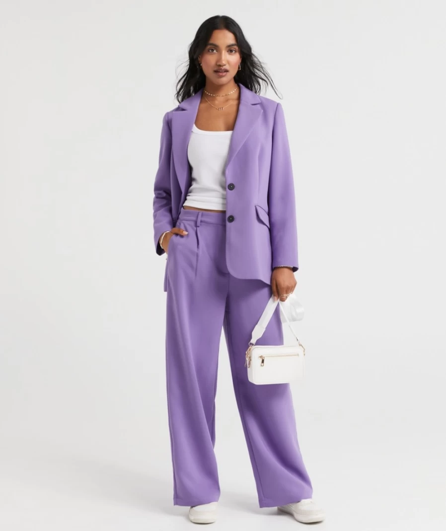 Sportsgirl Women's Bentley Tailored Pant - Classic Fit Formal Trousers for Office & Business Wear