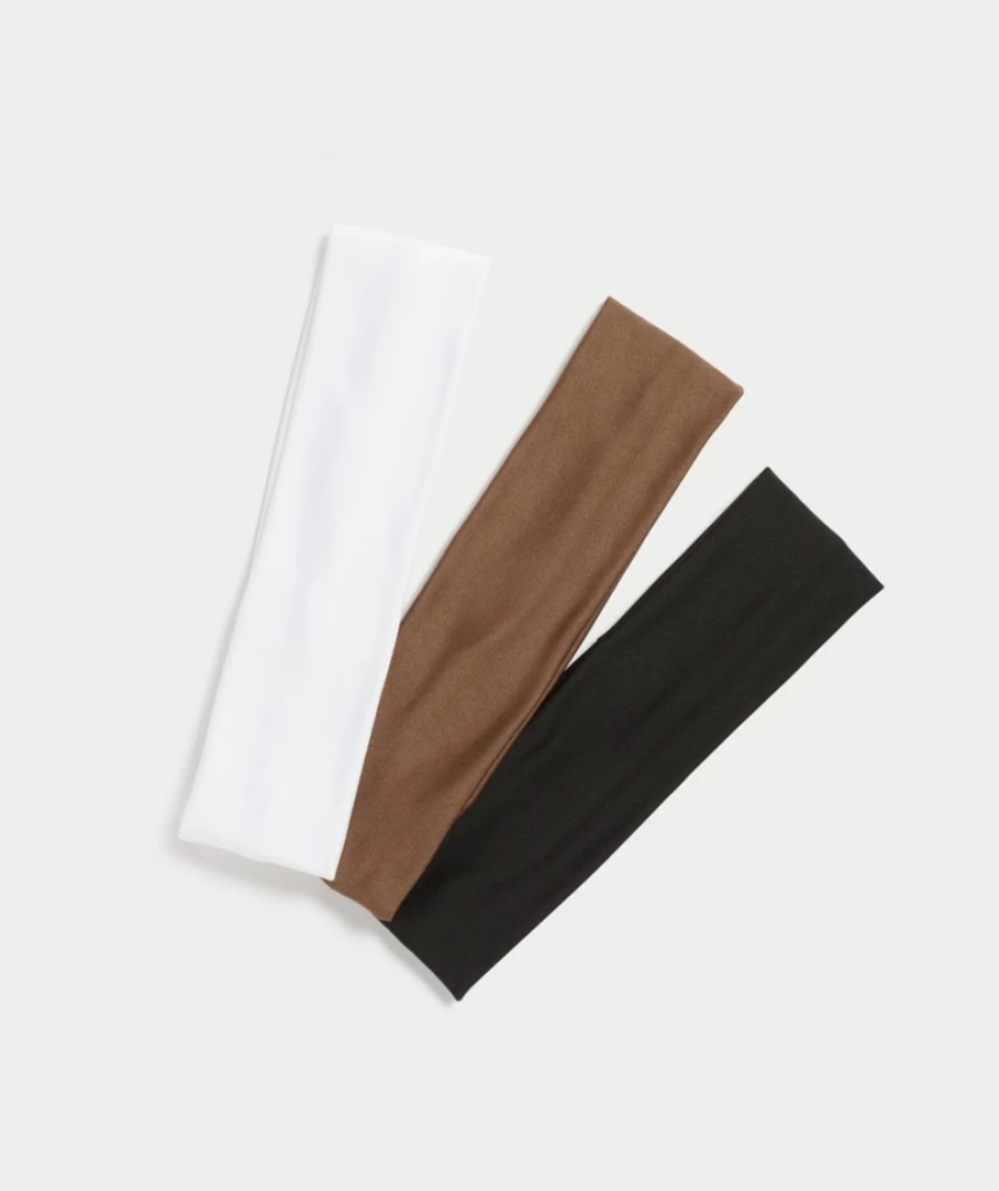 "Sportsgirl Women's Multi-Color Stretch Headband Pack – Neutral & Comfortable Hair Accessories"