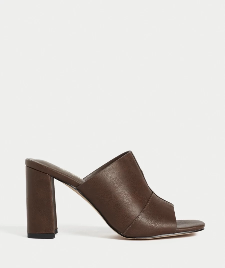 Sportsgirl Women's Julia Heel in Chocolate - Elegant High Heels