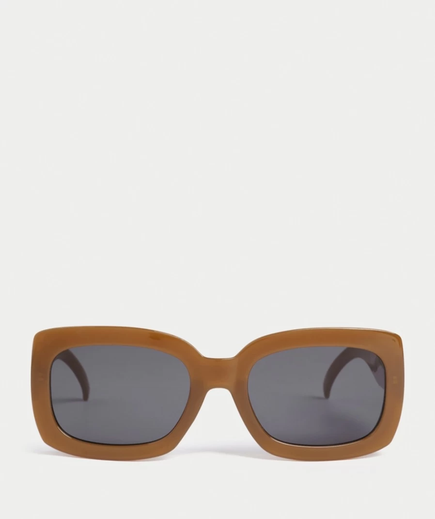 Sportsgirl Women's Chocolate Minnie Sunglasses - Retro Style Fashion Eyewear