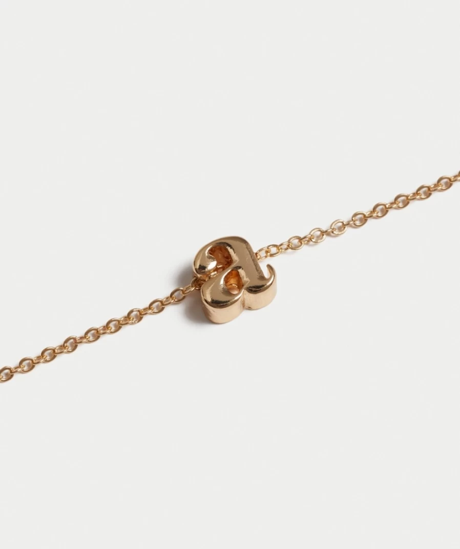 Sportsgirl Gold Plated Mini Letter Necklace for Women - Elegant Initial Pendant