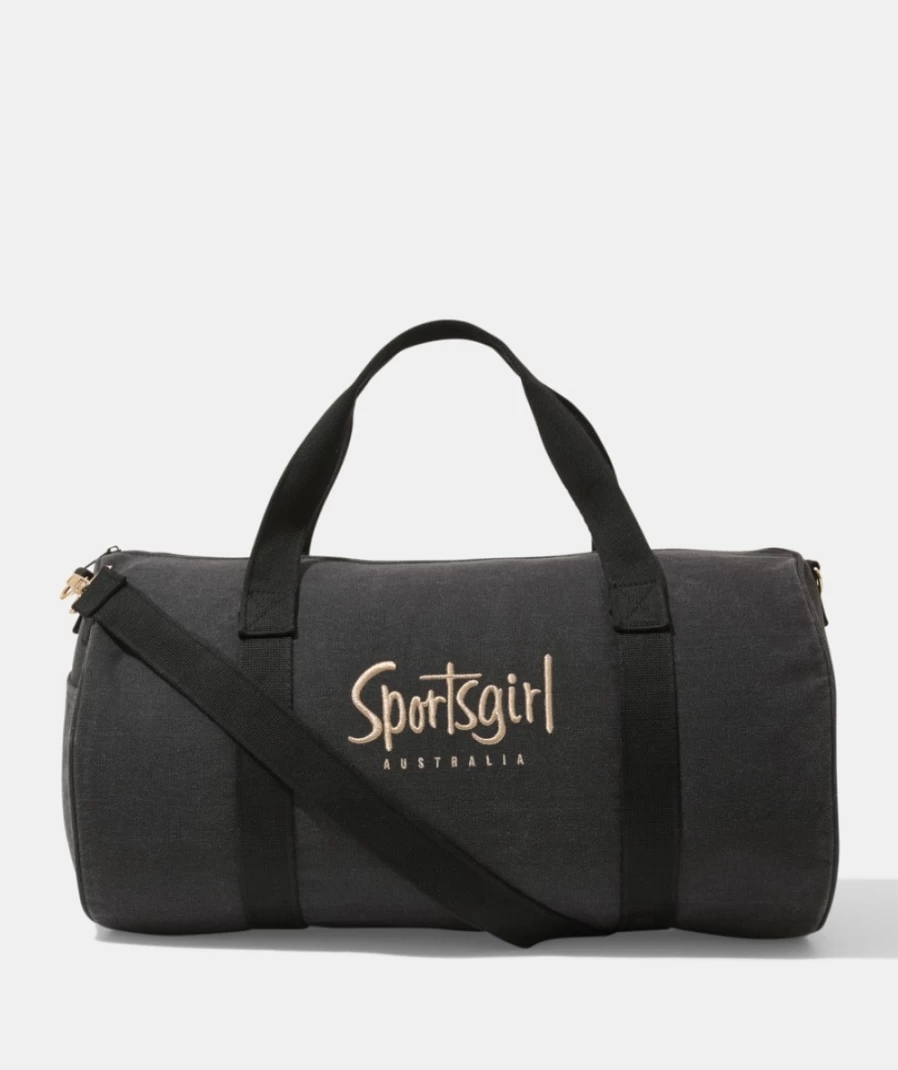 Sportsgirl Women's Rewind Duffle Bag - Stylish & Spacious Gym Tote for Travel & Workout