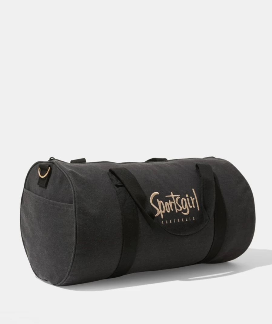 Sportsgirl Women's Rewind Duffle Bag - Stylish & Spacious Gym Tote for Travel & Workout