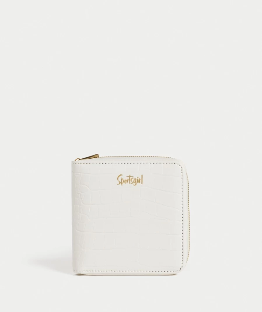 Sportsgirl Women's White Zip Around Wallet - SG Collection Fashionable & Functional