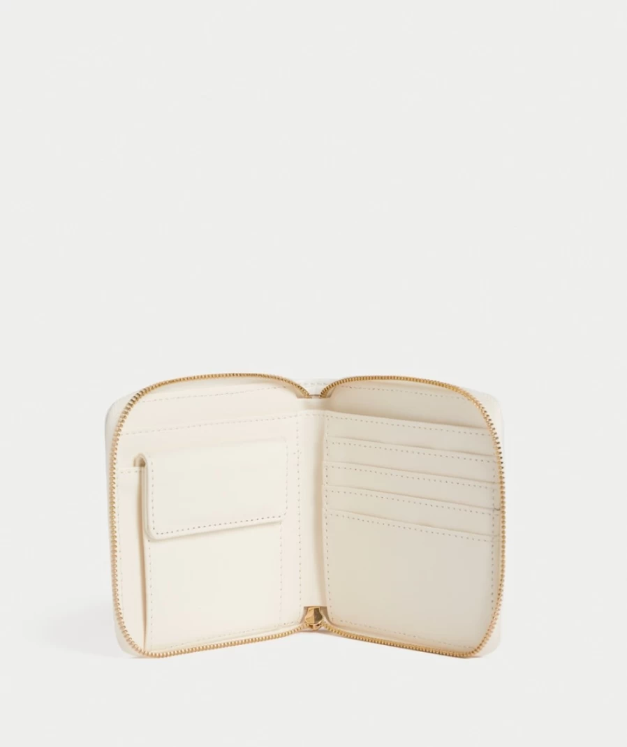 Sportsgirl Women's White Zip Around Wallet - SG Collection Fashionable & Functional