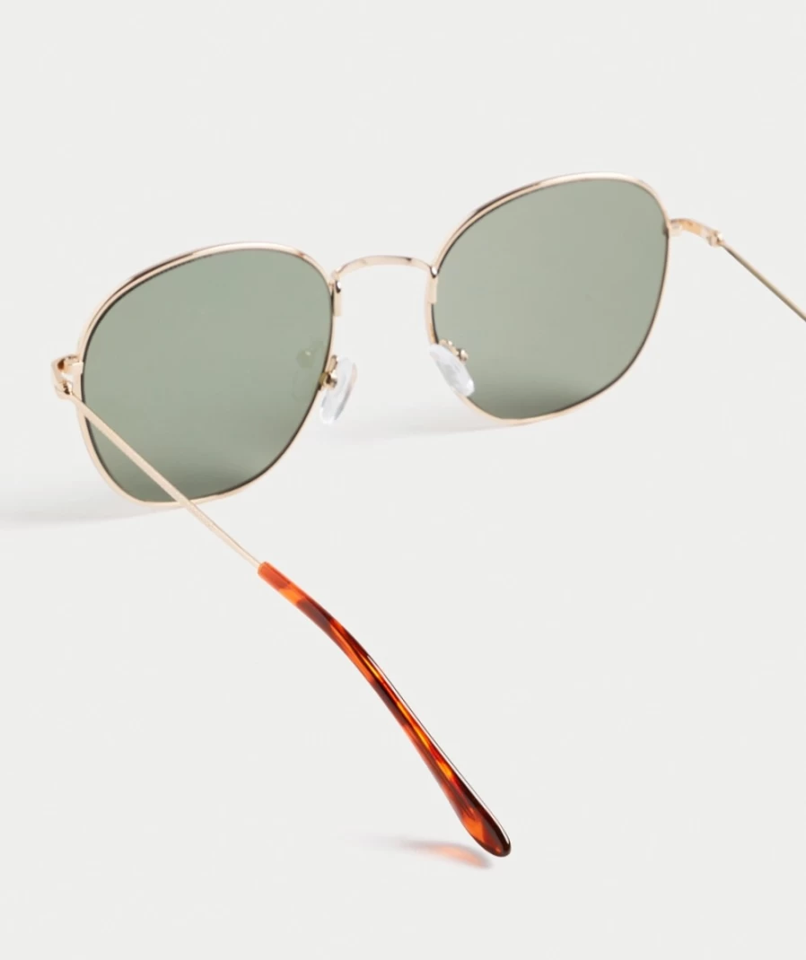 Sportsgirl Women's Gold Celeste Sunglasses - Trendy Fashion Eyewear for Women