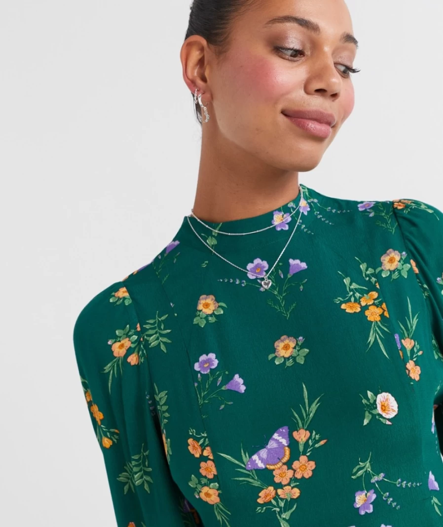 Sportsgirl Women's Floral Blaire Crepe Midi Dress