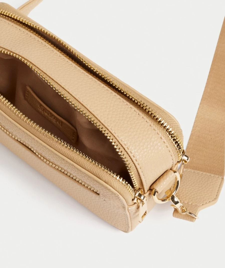 Sportsgirl Women's Tan Dillon Camera Bag - Stylish & Functional Crossbody Bag for Photographers