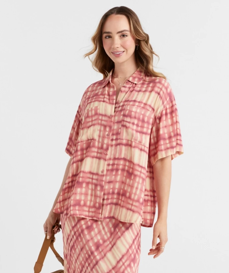 Sportsgirl Women's Multi Color Heidi Printed Shirt - Stylish Floral Top