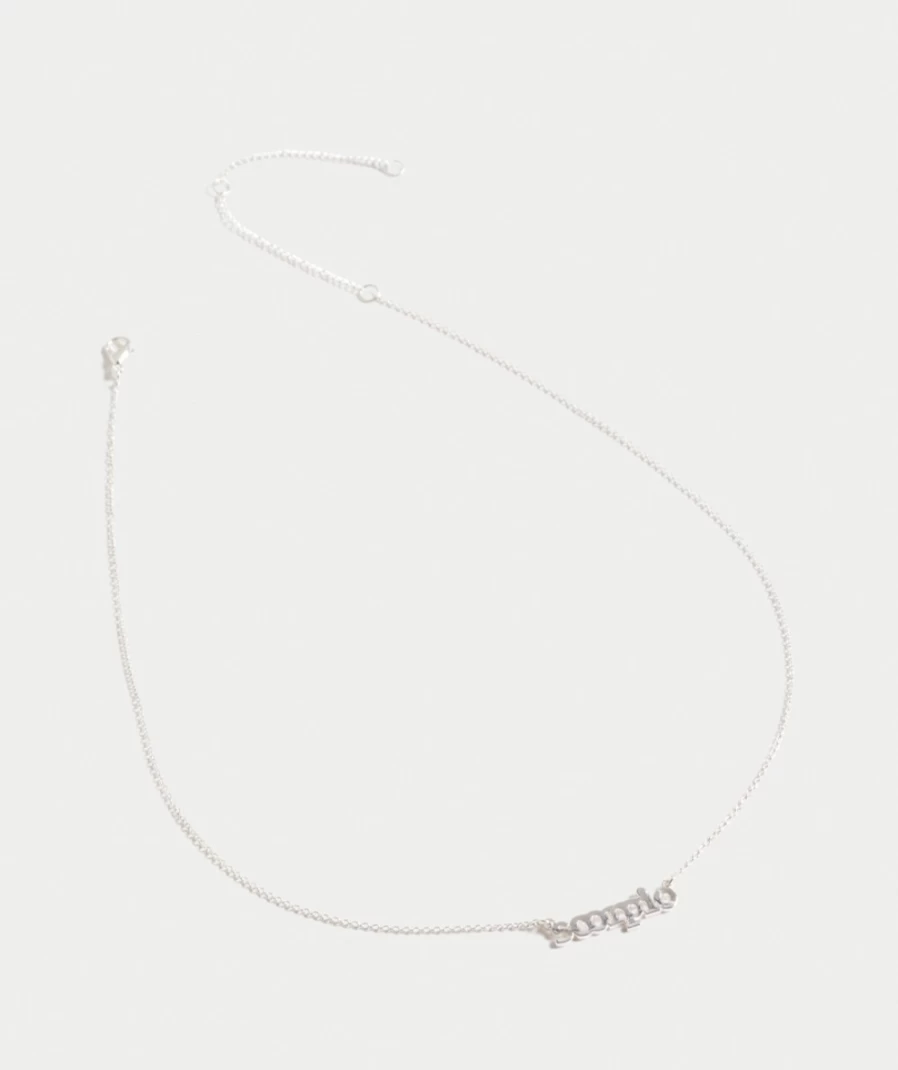 "Sportsgirl Women's Silver Zodiac Necklace – Written In The Stars Astrology Jewelry"