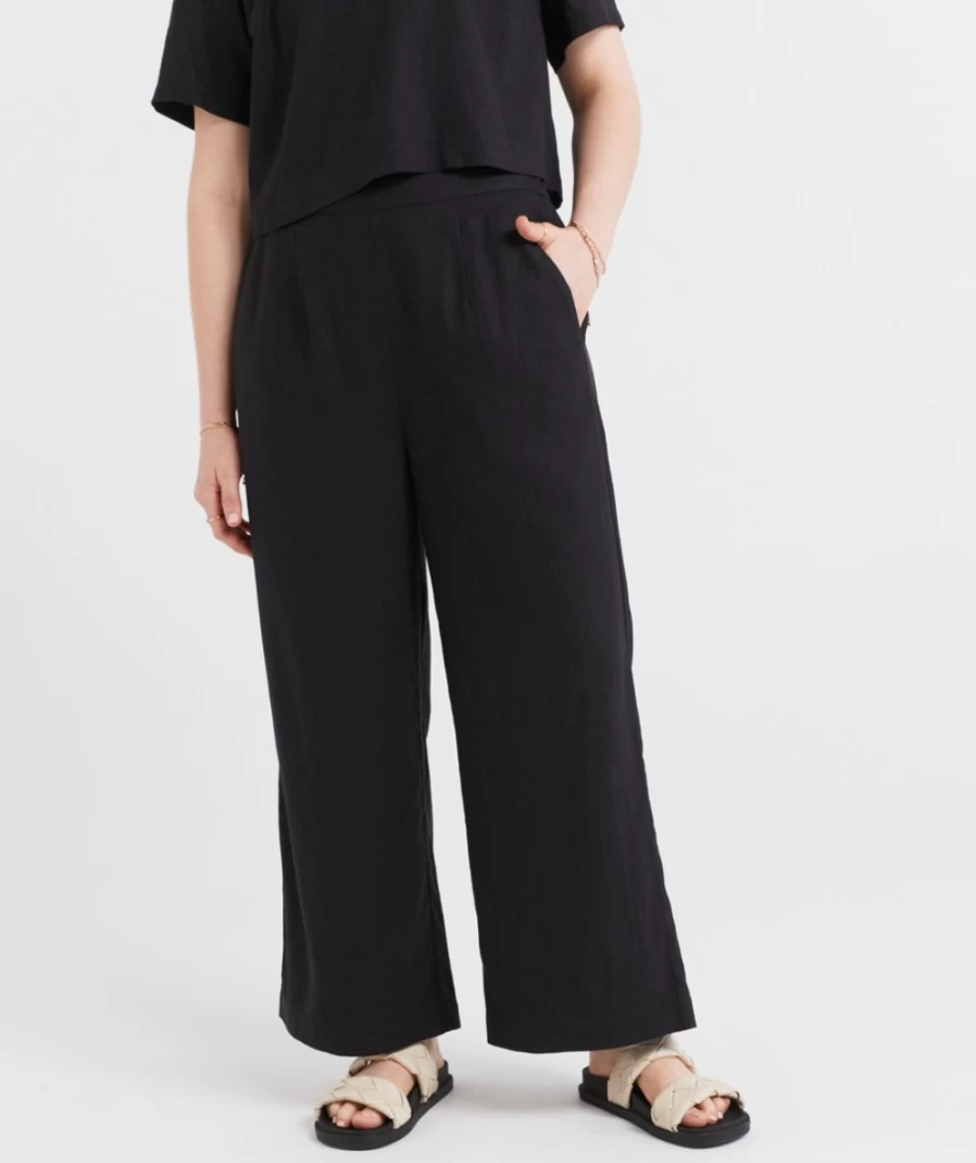"Sportsgirl Women's European Linen Blend Culottes | Comfortable & Stylish"