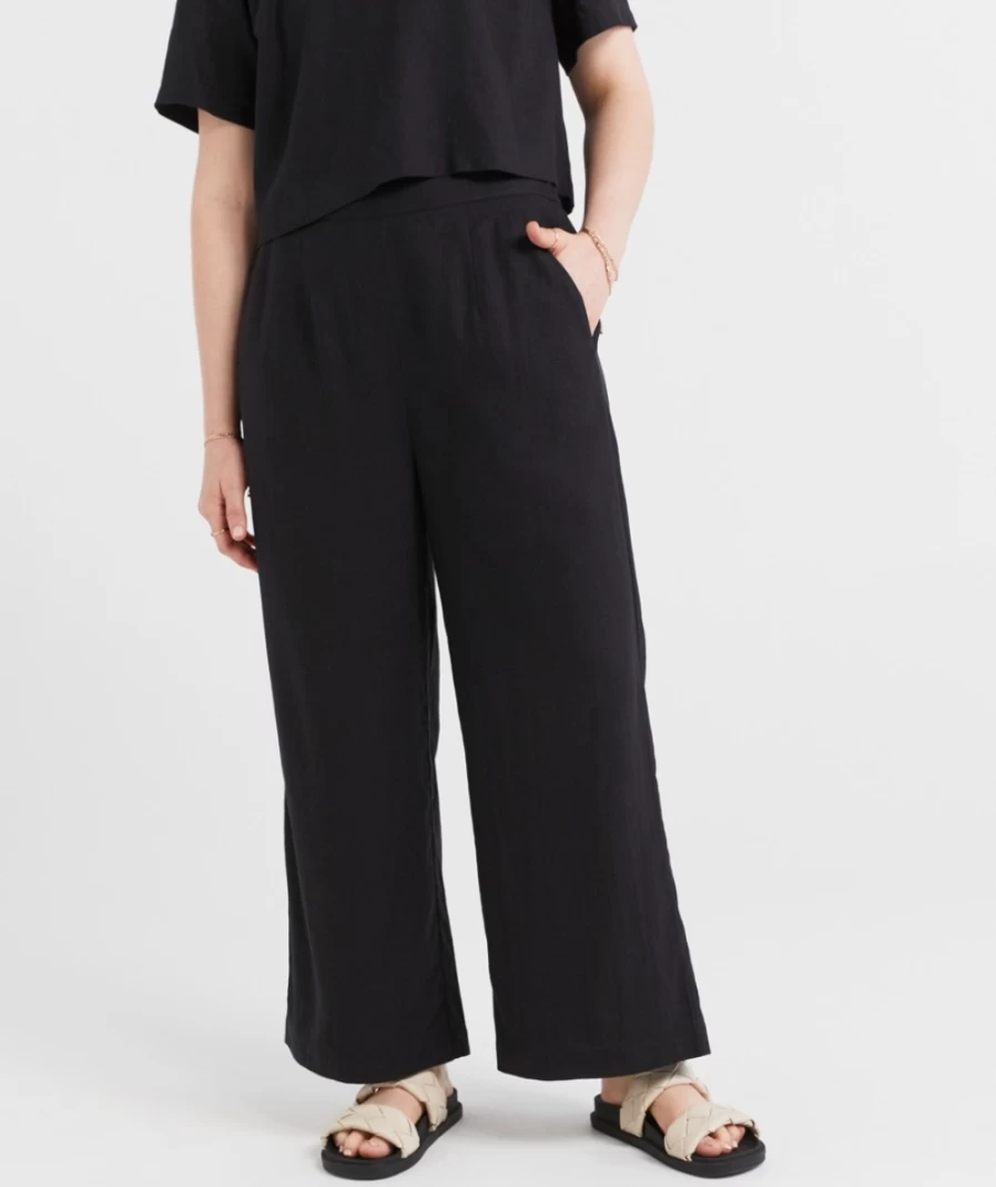 "Sportsgirl Women's European Linen Blend Culottes | Comfortable & Stylish"
