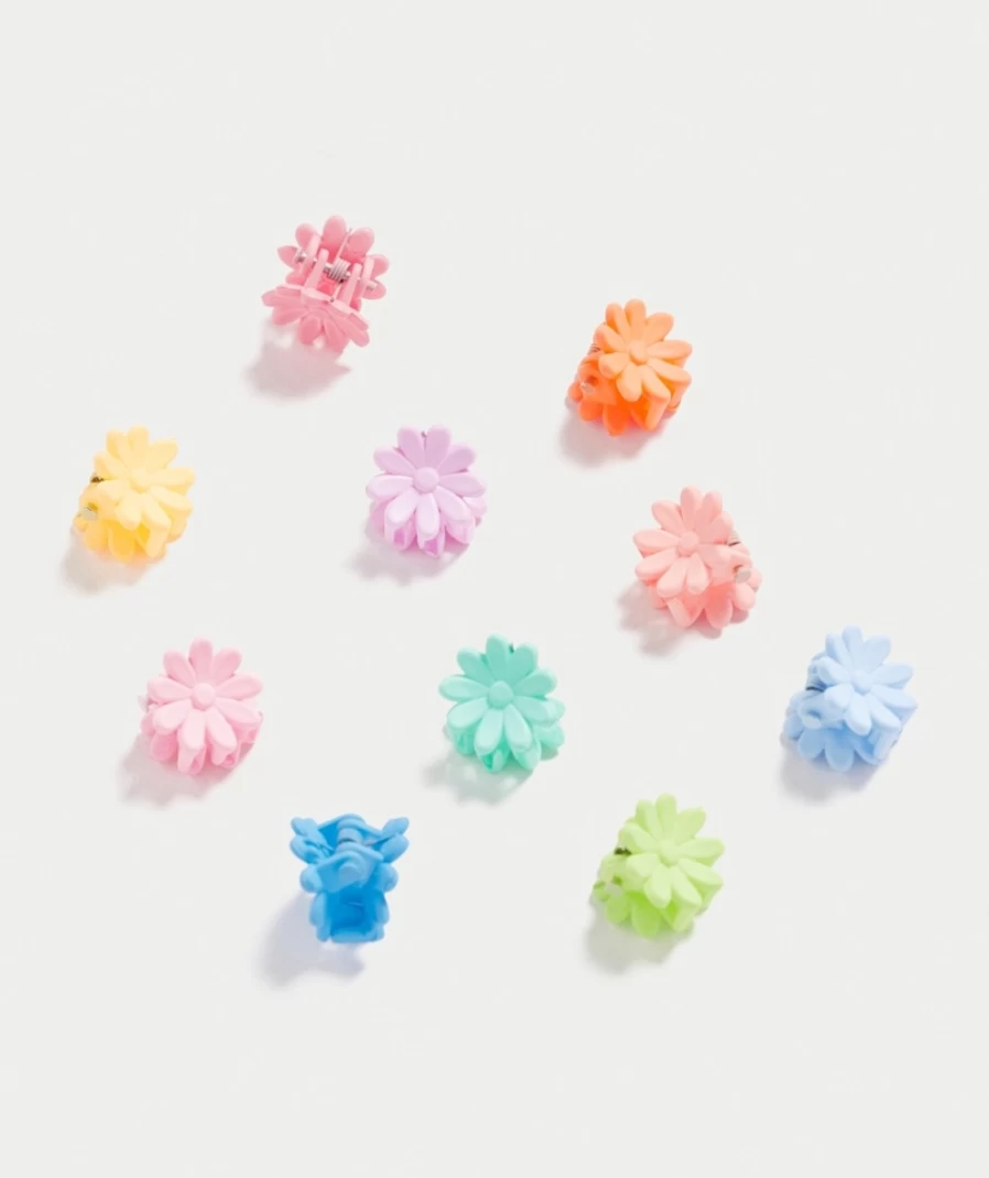 Sportsgirl Multi-Colour Daisy Mini Hair Claw Clips for Women