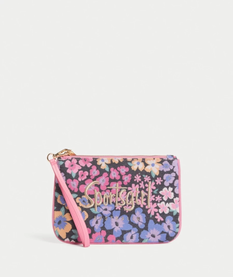 "Sportsgirl Women's Multi Color Ditsy Garden Rewind Coin Purse – Stylish Floral Wallet"