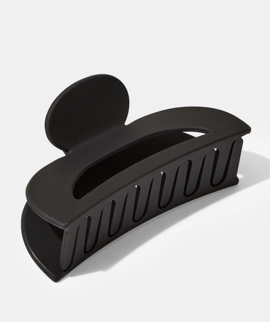 Sportsgirl Women's Black Classic Matte Hair Claw Clip