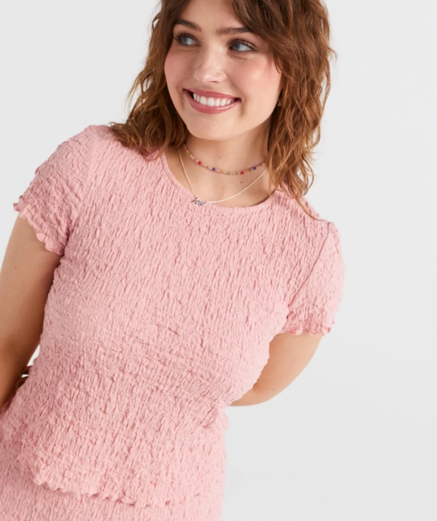 Sportsgirl Women's Sofia Textured Top - Stylish Casual Blouse for Women